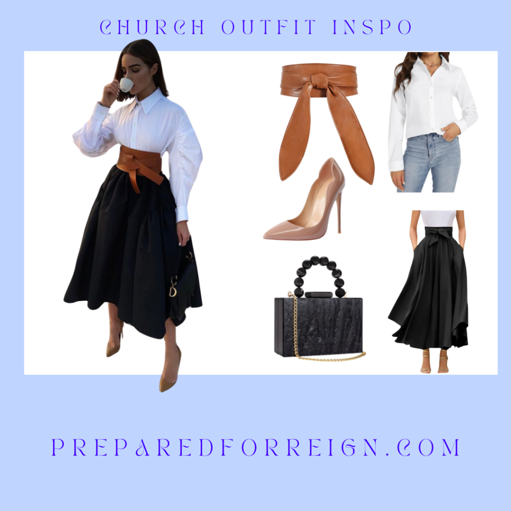 Stylish outfit ideas for church attire