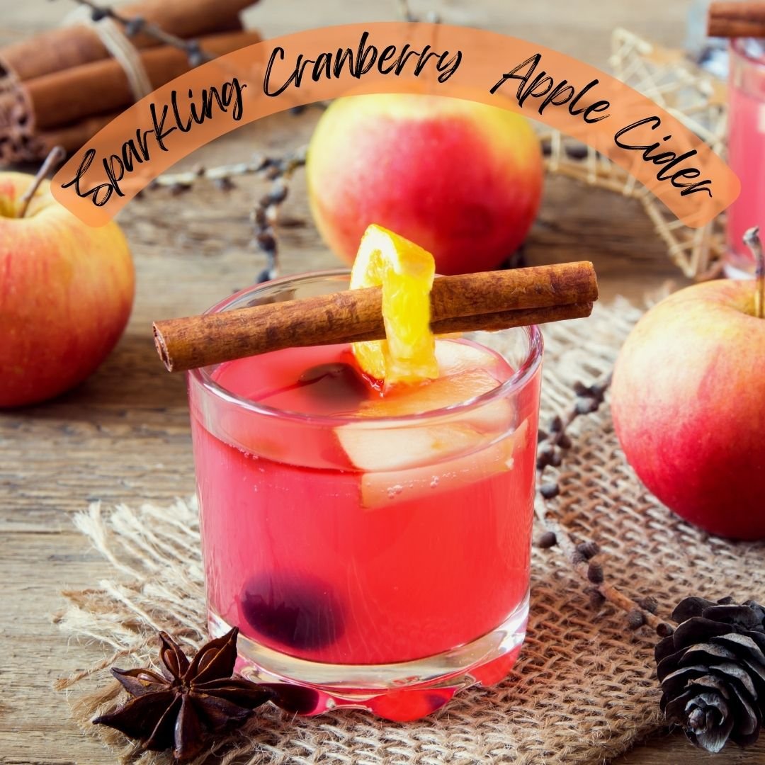 Sparkling Cranberry Apple Cider