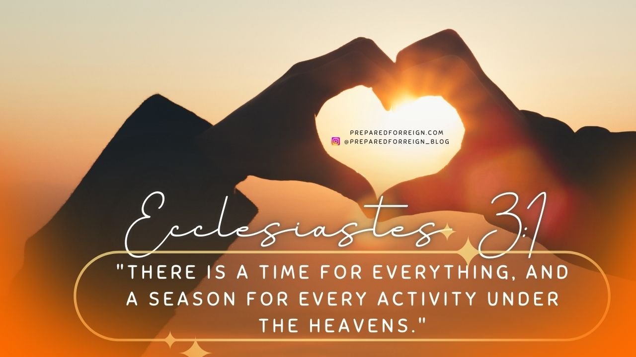 Ecclesiastes 3:1
